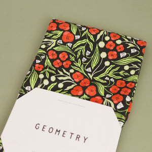 Flowing Poppies Tea Towel