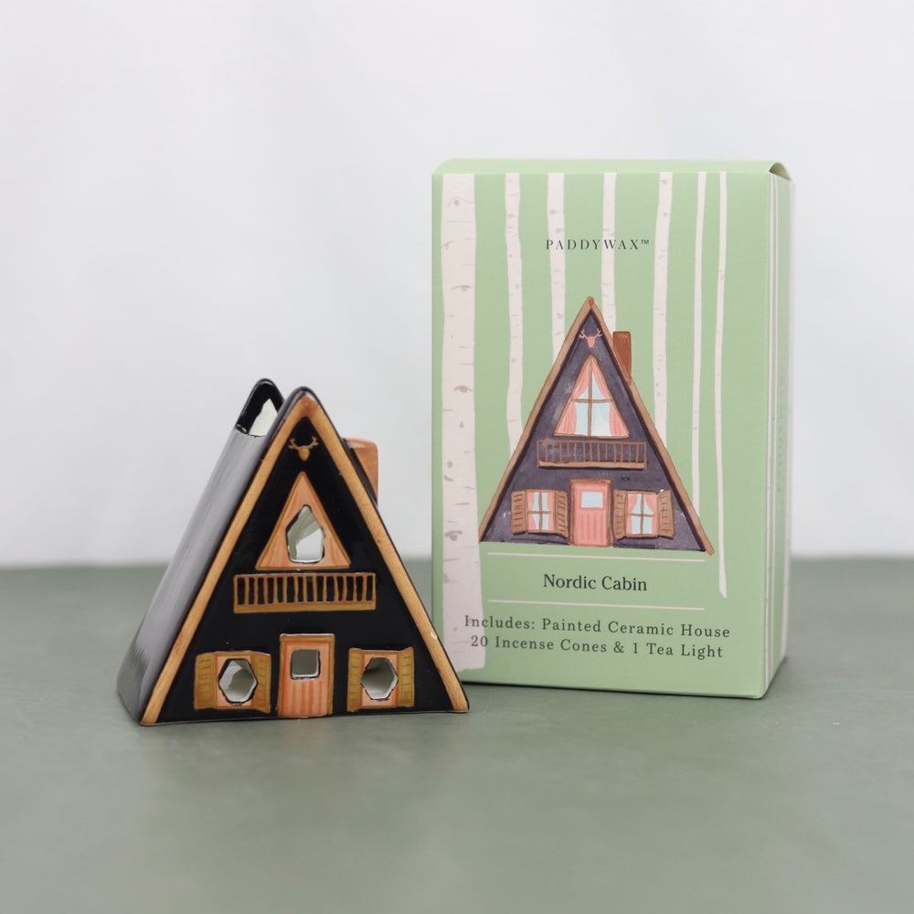 Nordic Cabin Incense or Tea Light Holder