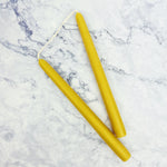 Handmade Beeswax Taper Candles