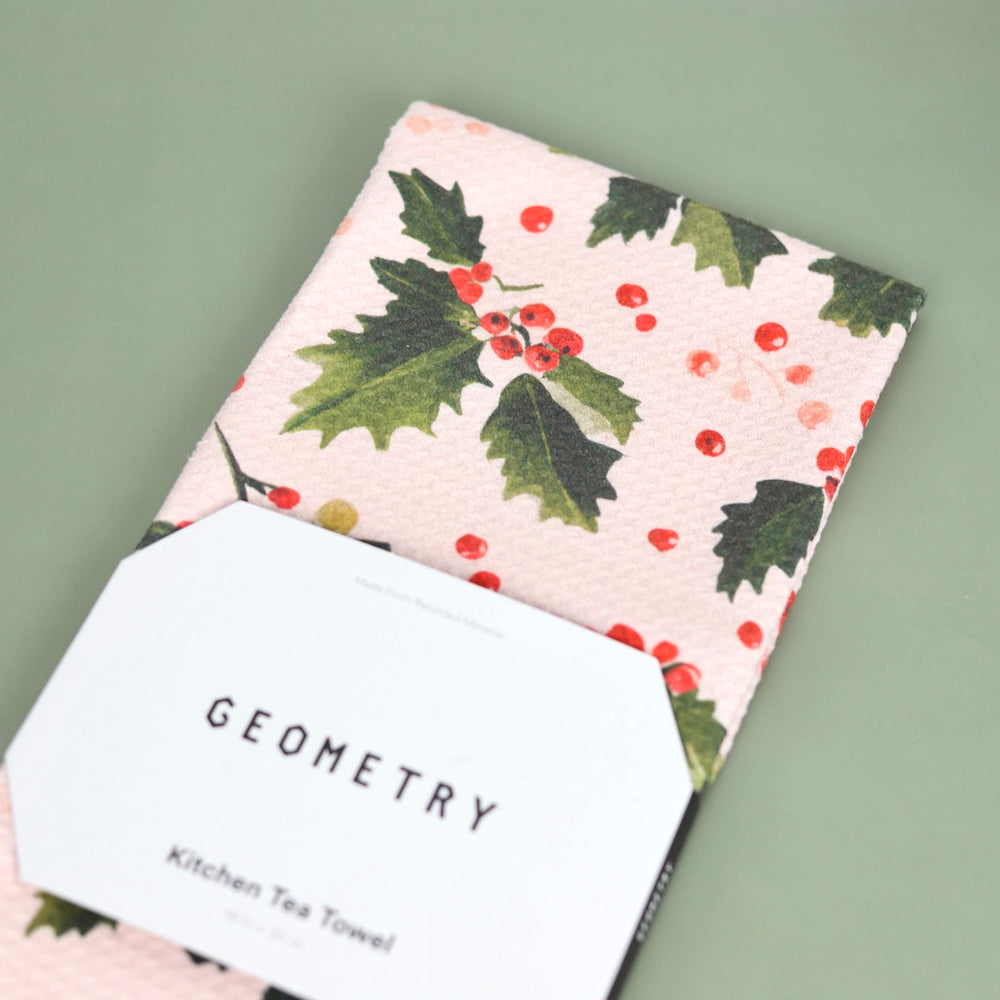 Holiday Recycled Tea Towels