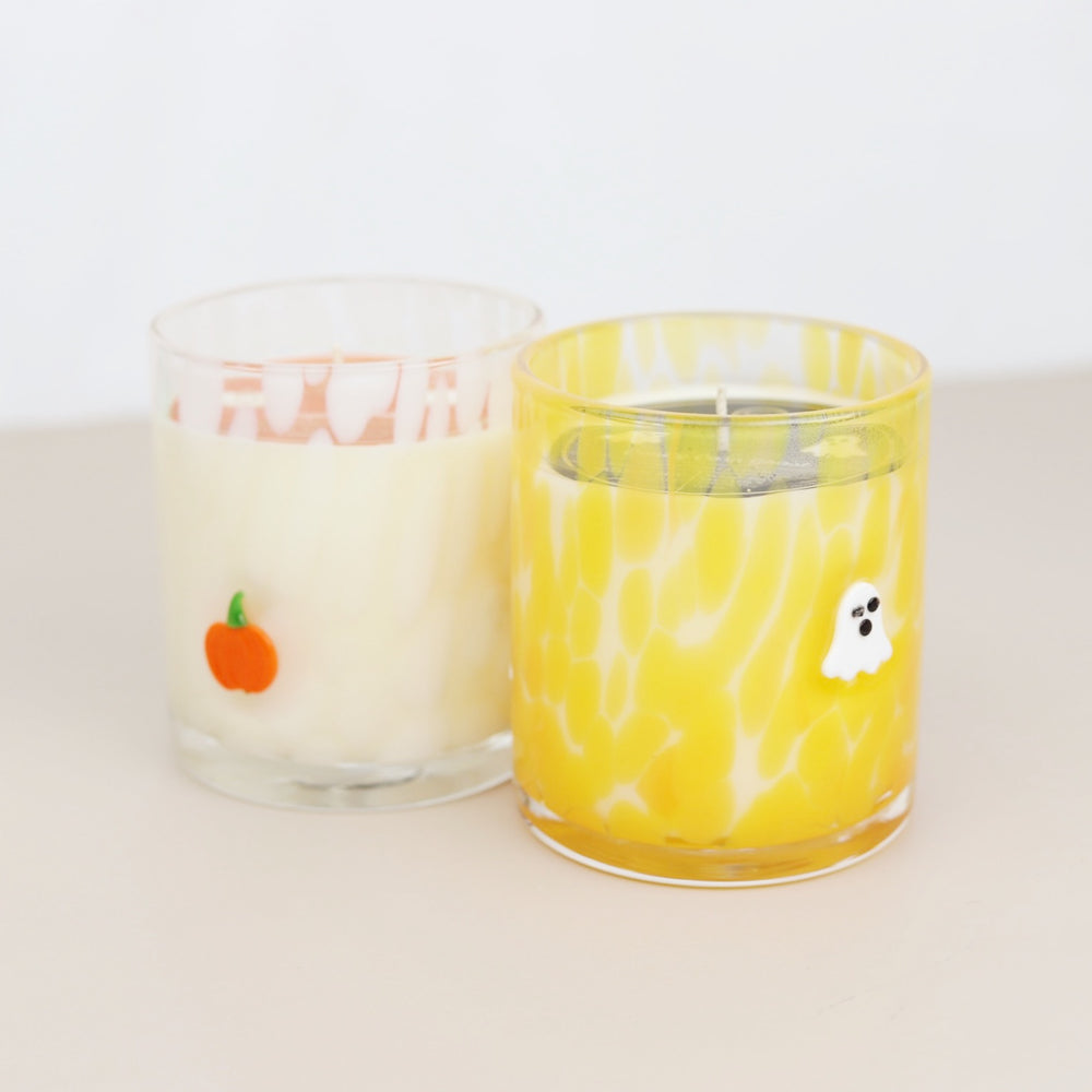 Icon Confetti Candle 12 oz - Candy Corn Ghost