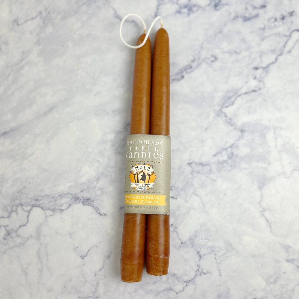 Handmade Taper Candles - 10 Inch