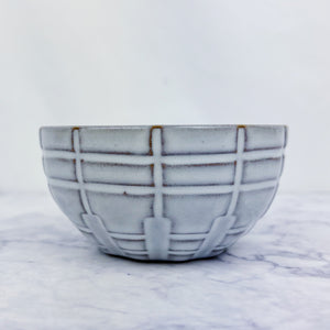 Ivory Glazed Stoneware Bowl