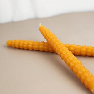 Pumpkin Taper Candles