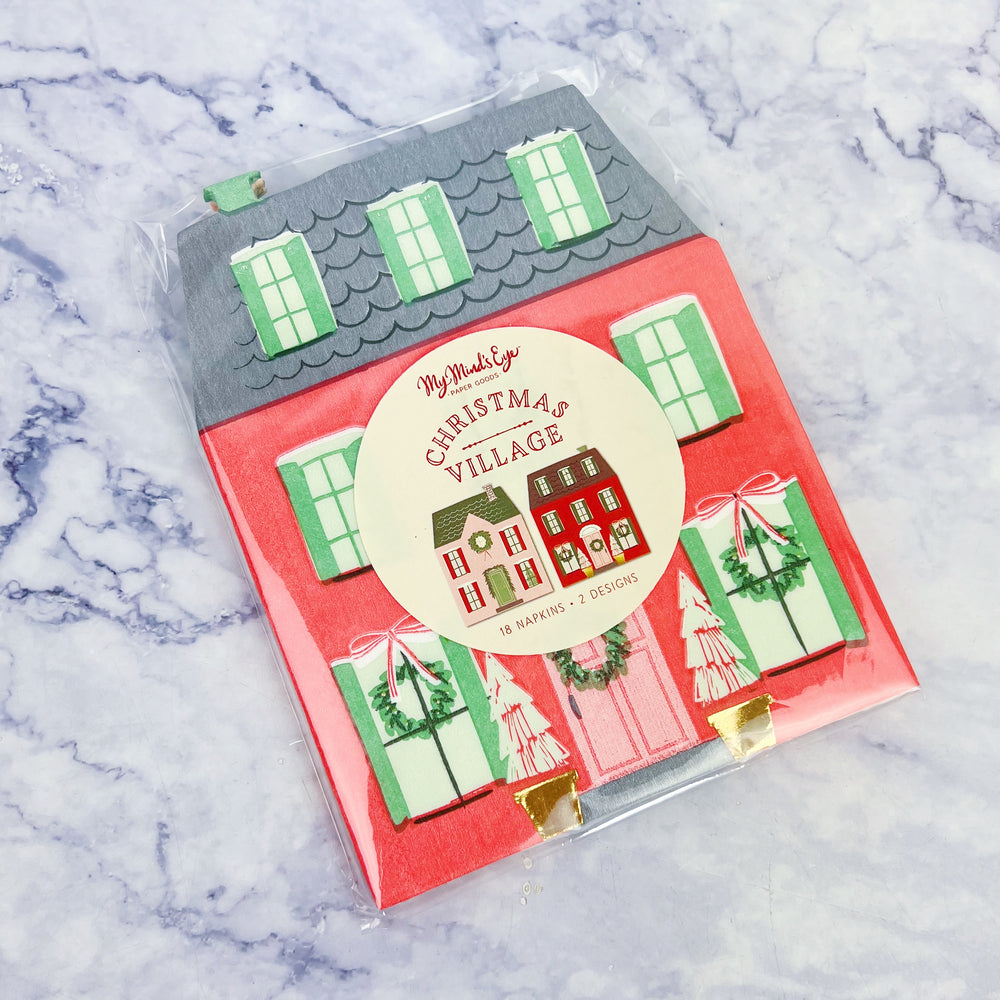 Christmas Village Napkin Set