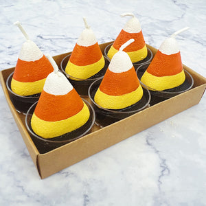 Candy Corn Tea-Light Candle Set