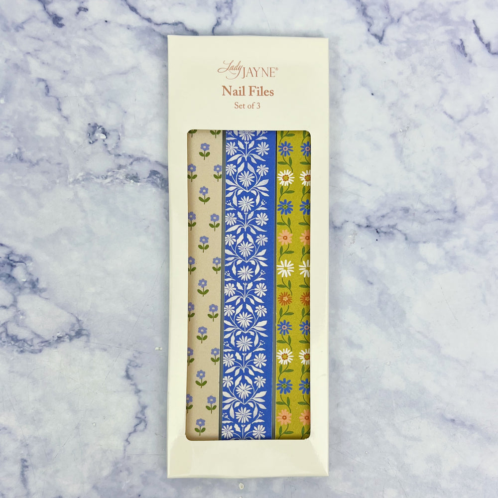 Floral Nail Files