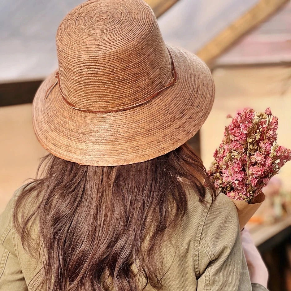 
                
                    Load image into Gallery viewer, Abby Woven Garden Hat
                
            