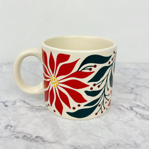 
                
                    Load image into Gallery viewer, Poinsettia Holiday Mug
                
            