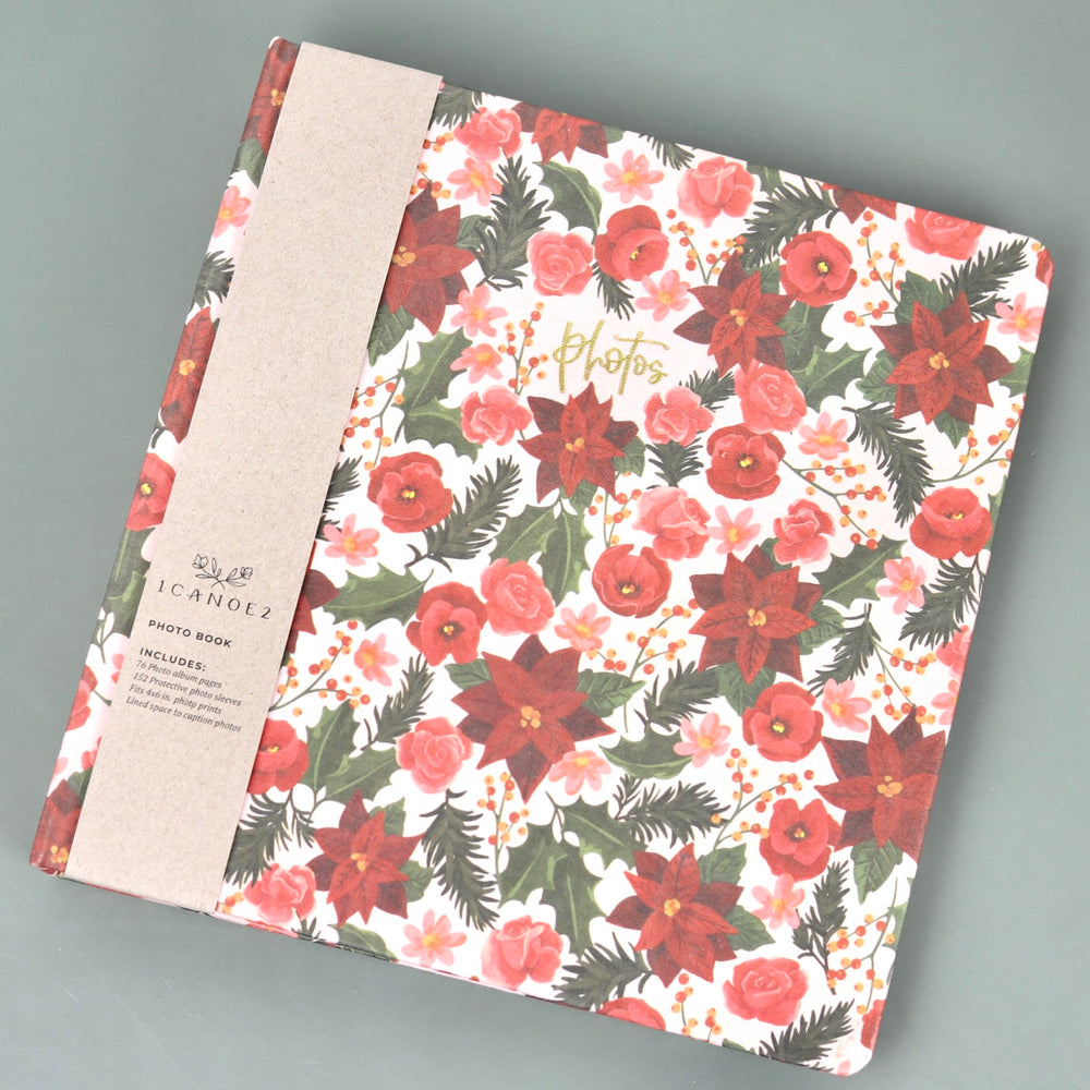 Poinsettia Photo Album