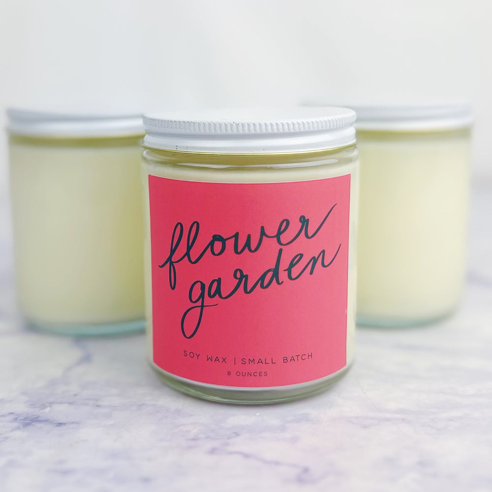 Flower Garden Candle