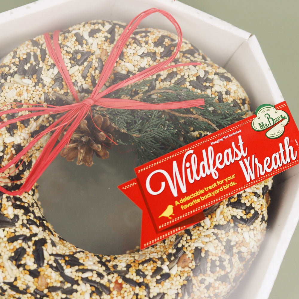 Holiday Birdseed Wreath - Wild Feast Wreath