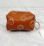 Smiley Mini Zippered Pouch