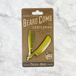 Brass Plated Beard Comb