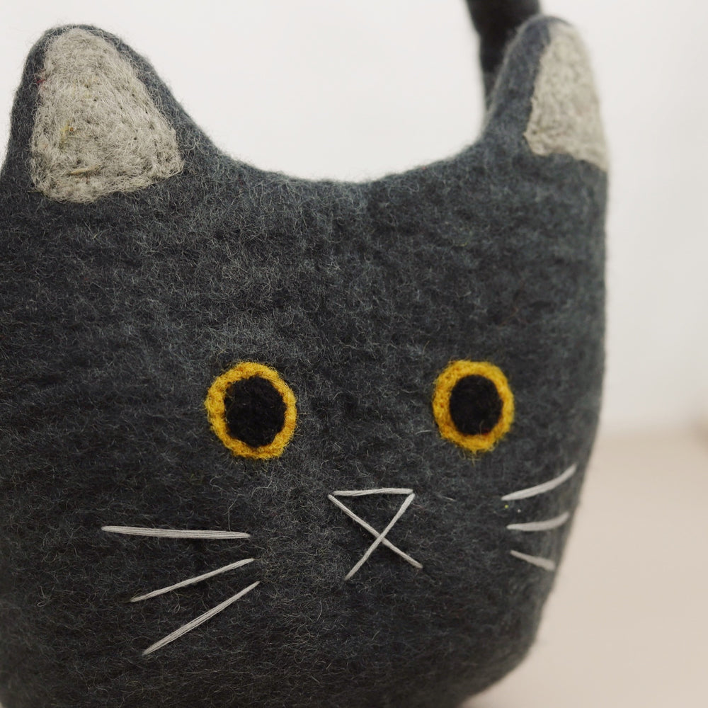 Felt Cat Basket
