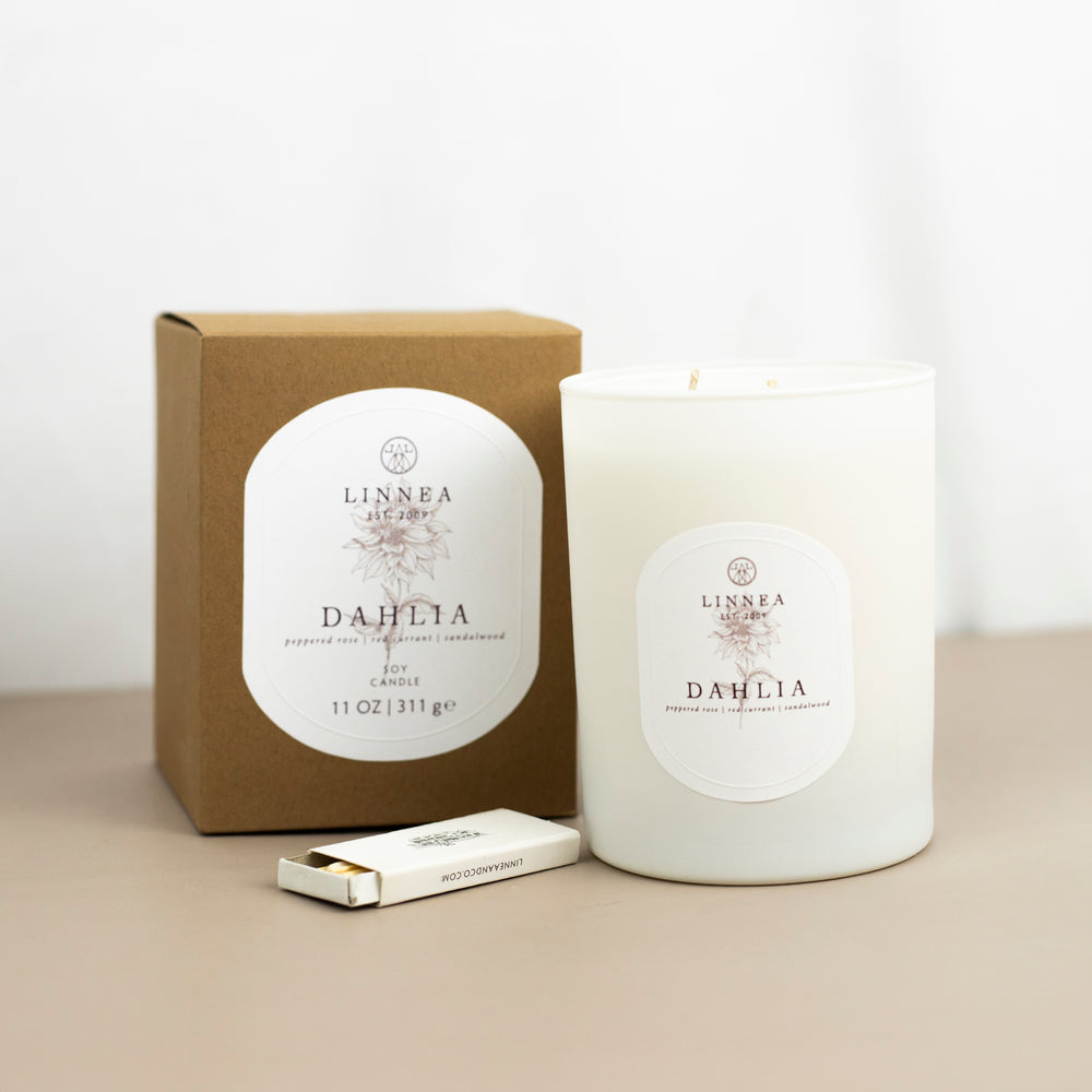 Linnea 2-Wick Fall Candles