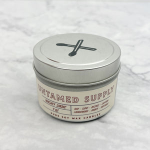 Untamed Supply 4 oz Pure Soy Wax Candle