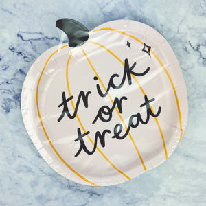 Trick or Treat Paper Plates