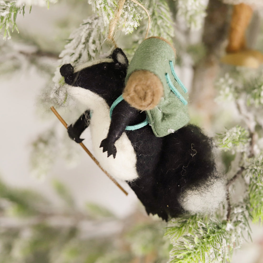 Wool Felt Forest Animal Ornaments