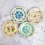 Dainty Floral Plates - Tulip Pink