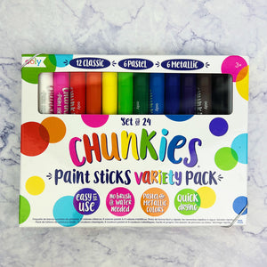 Chunkies Paint Sticks Variety Pack - Set of 24