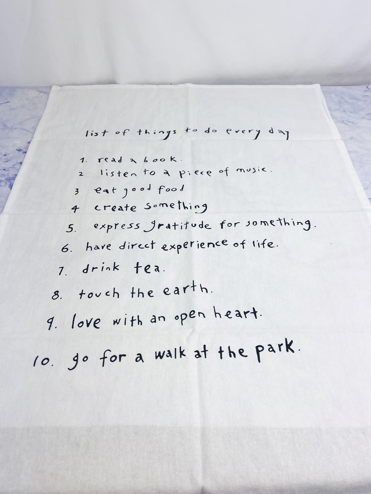 To Do List Napkin