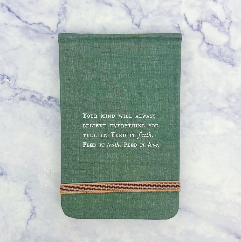 Fabric Notebook - Faith, Truth, and Love