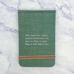 Fabric Notebook - Faith, Truth, and Love