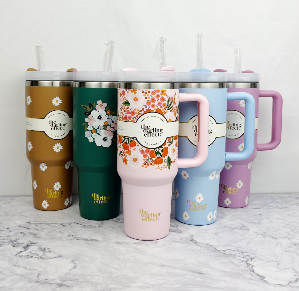 Handle Tumbler Darling Floral