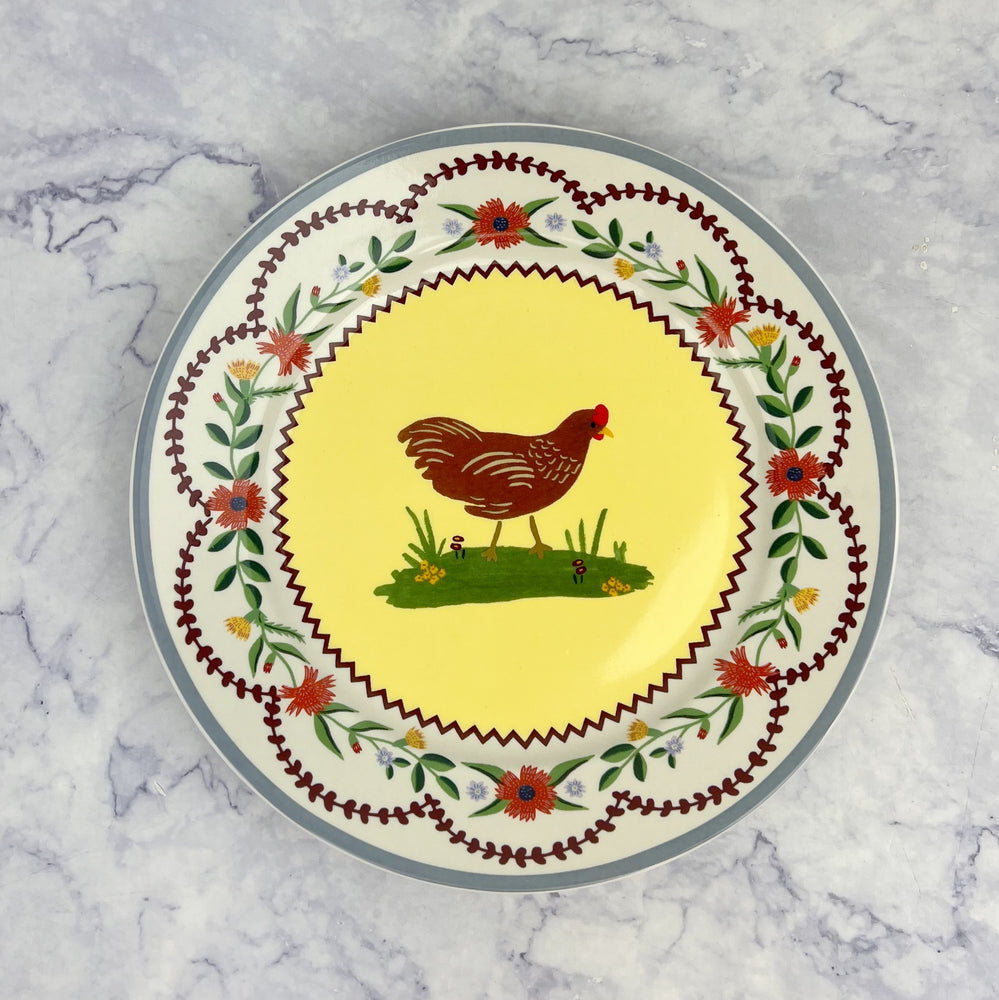 Home Sweet Home Porcelain Dessert Plate