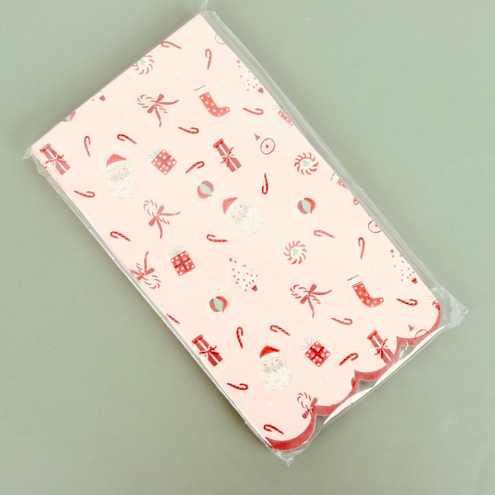 Saint Nick Patterned Napkin Set
