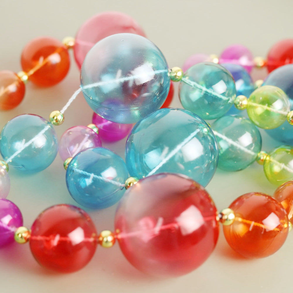Rainbow Bauble Garland