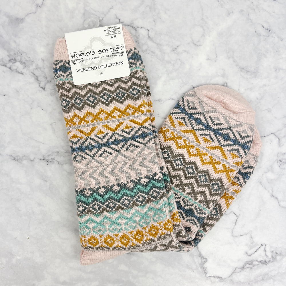 
                
                    Load image into Gallery viewer, Patterned Cozy Socks
                
            