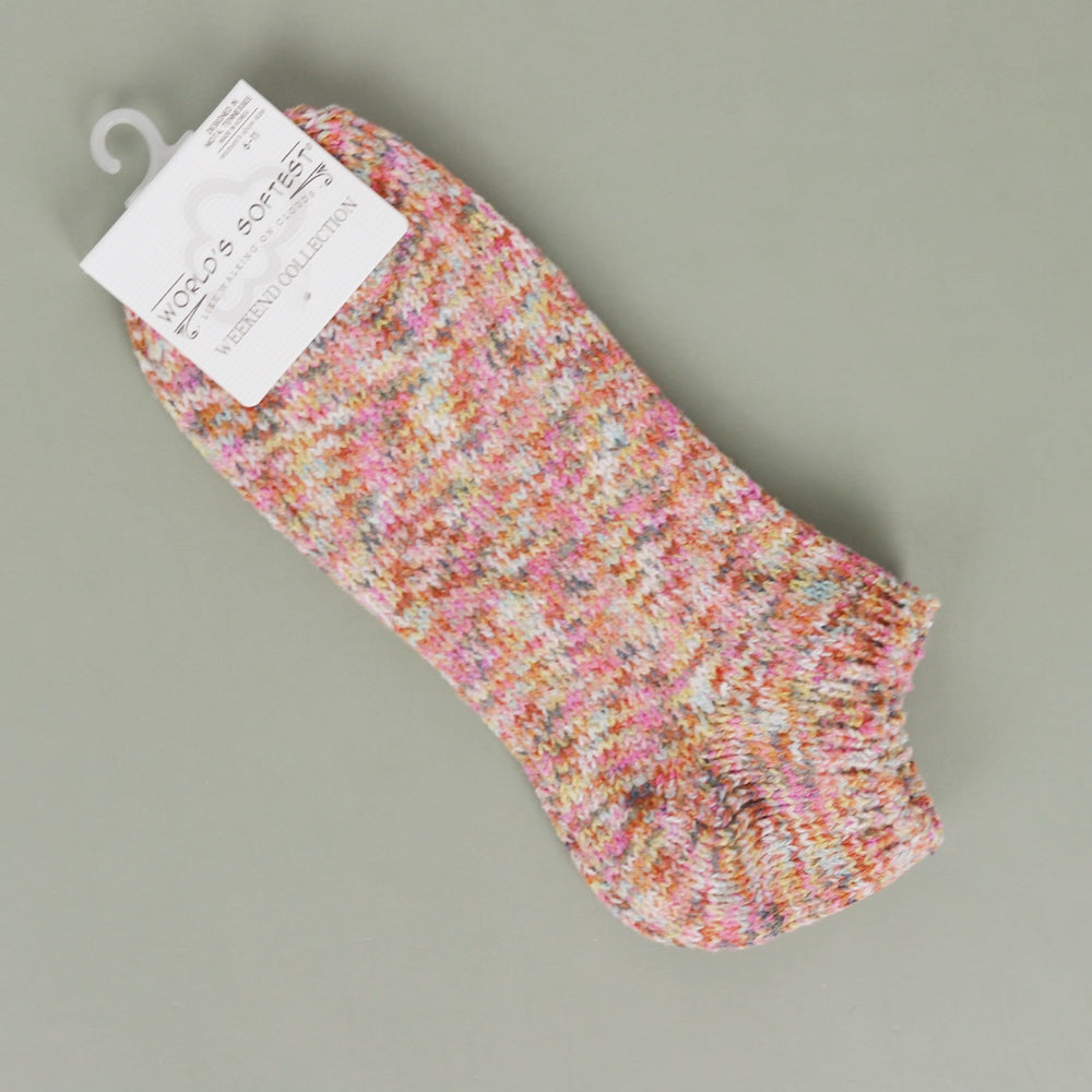 Restful Weekend Socks - Mushroom