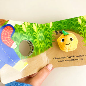 Baby Pumpkin Finger Puppet Book