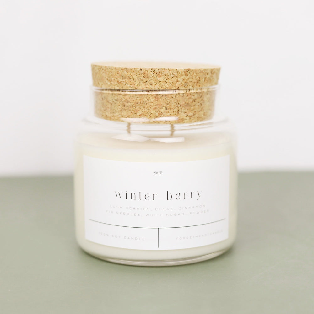 Forget Me Not Holiday Candles