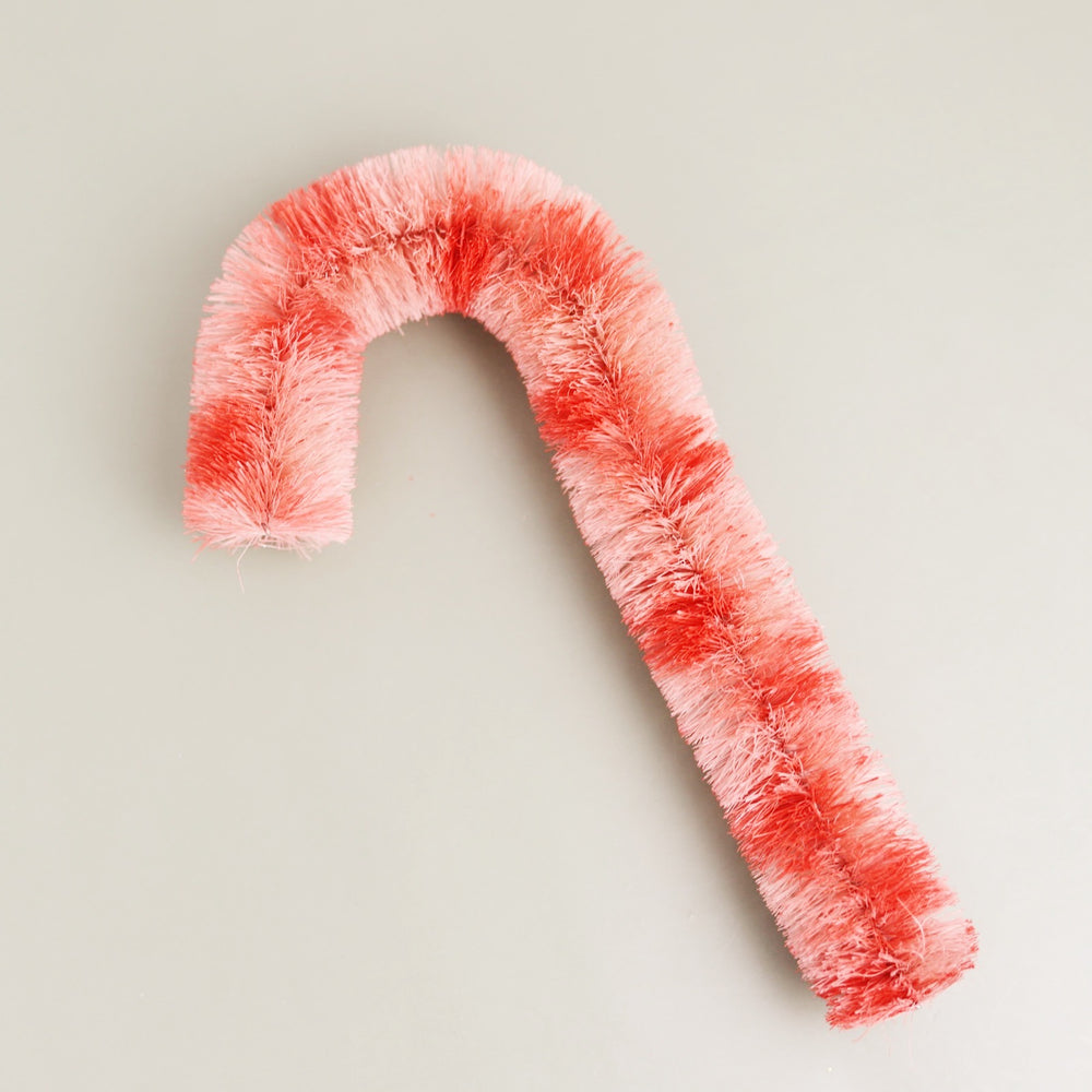Sisal Candy Cane Ornament