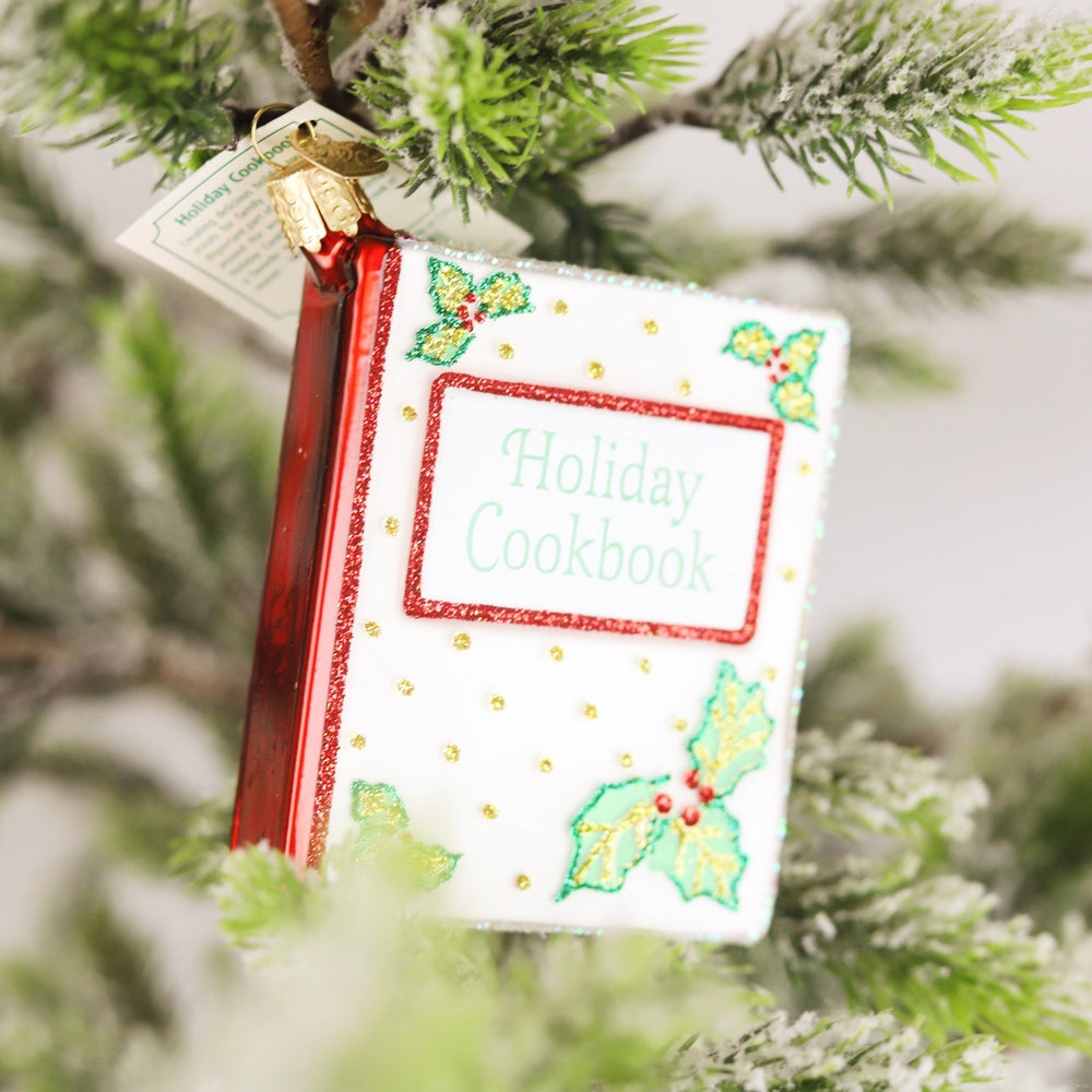 Christmas Cookbook Ornament