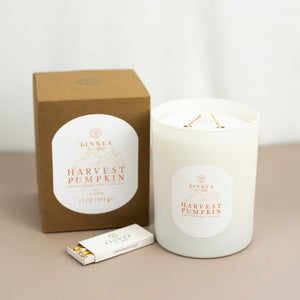 Linnea 2-Wick Fall Candles