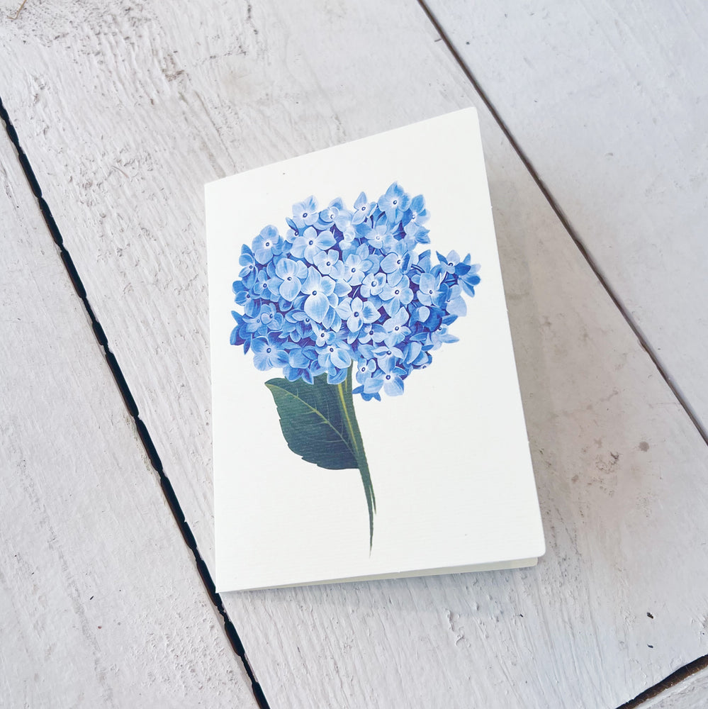 Hydrangeas Pop-Up Greeting Card Bouquet