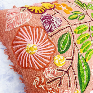 Boutique Bouquet Lumbar Pillow