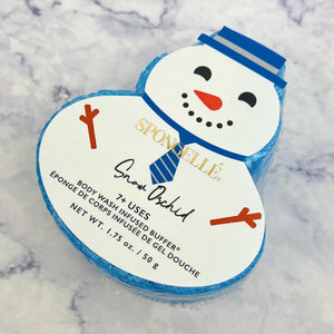 Body Wash-Infused Snowman Body Buffer