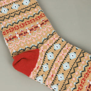 Nordic Brown Socks