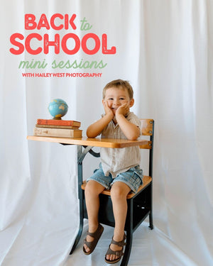 Back to School Mini Photo Sessions