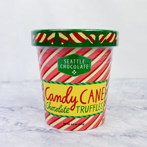 Seattle Chocolate Candy Cane Truffle Pint