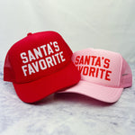 Santa's Favorite Trucker Hat