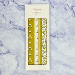 Floral Nail Files