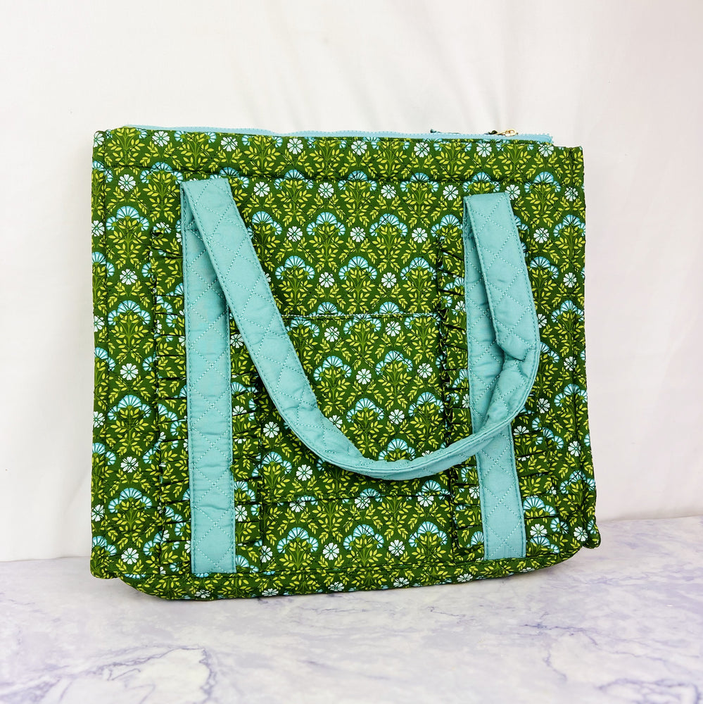 Everbloom Quilted Tote