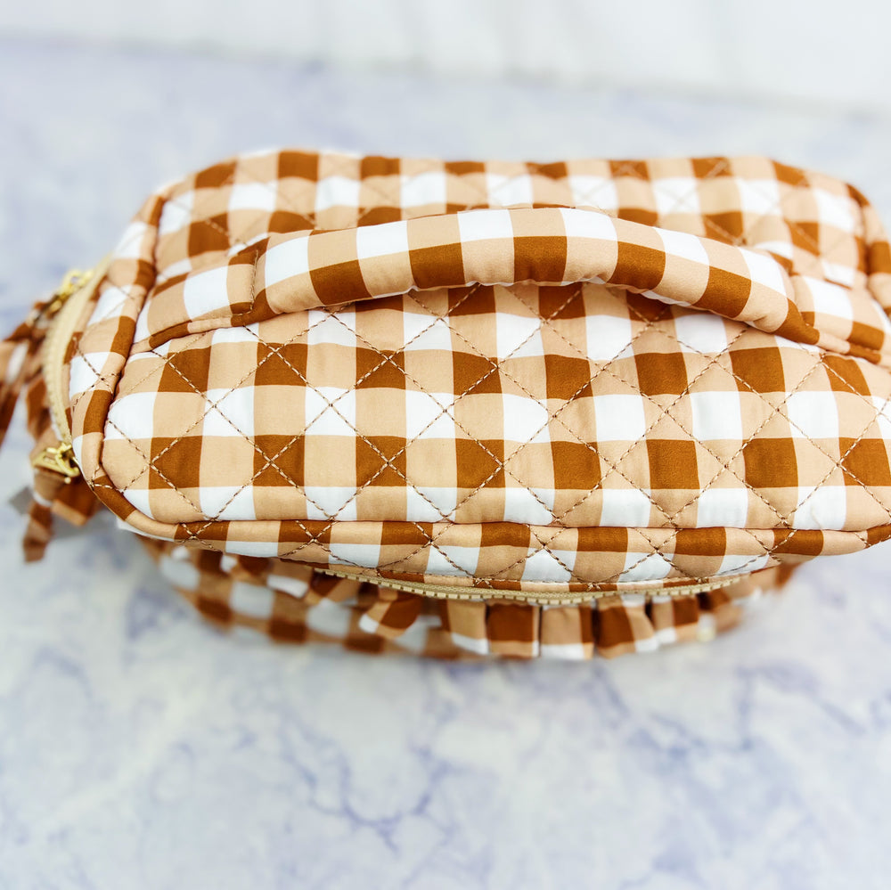 Everbloom Quilted Cosmetic Bag