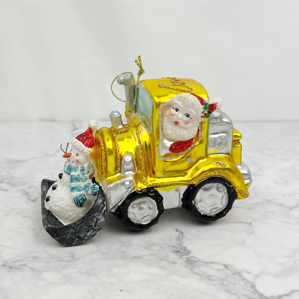 Santa's Construction Ornament